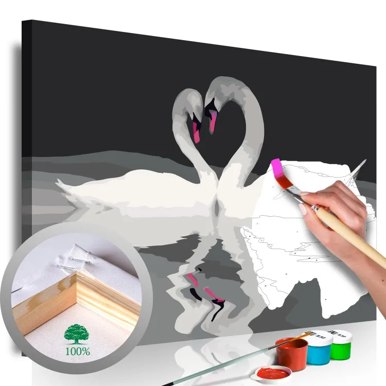 Pareja de cisnes