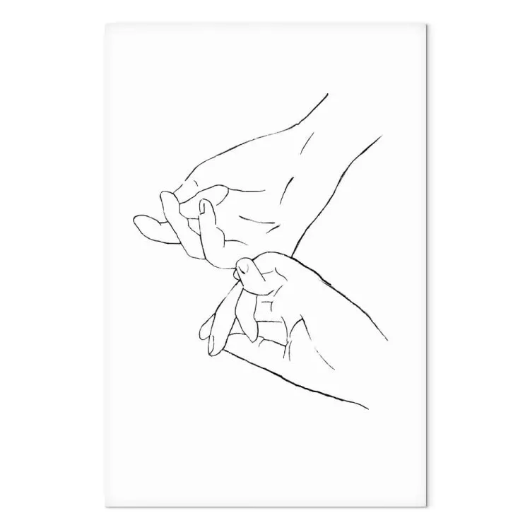 Tesoro en las manos (1 parte) - toque en blanco y negro