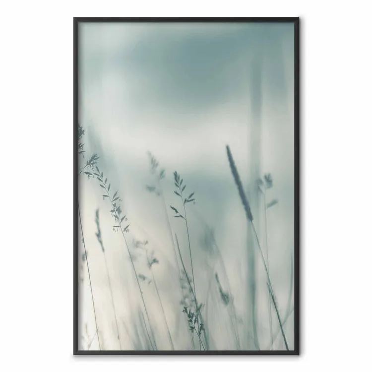 Hierba alta - paisaje de un prado con hierba alta en tonos pastel