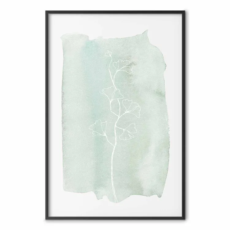 Menta silvestre - planta con flores, verde menta