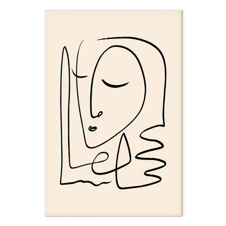 Ligereza recuerdos (1 panel) vertical - rostro tema boho