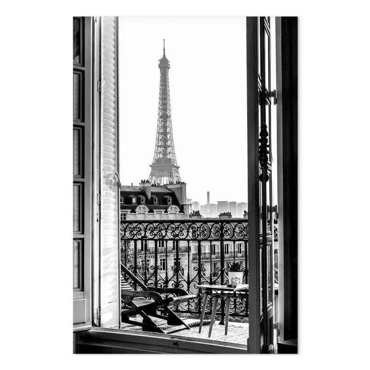 Balcony View (1 pieza) vertical - arquitectura urbana de París