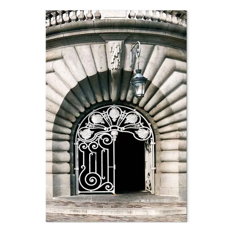 Casa decorada con conchas - fotografía de la arquitectura de París