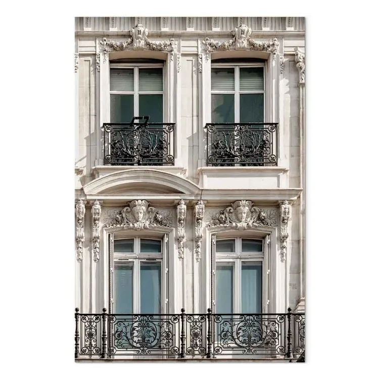 Ventanas en una casa - foto de la arquitectura de la capital francesa