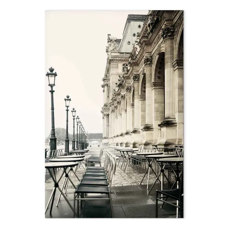 Cafés abandonados (1 pieza) vertical - arquitectura parisina