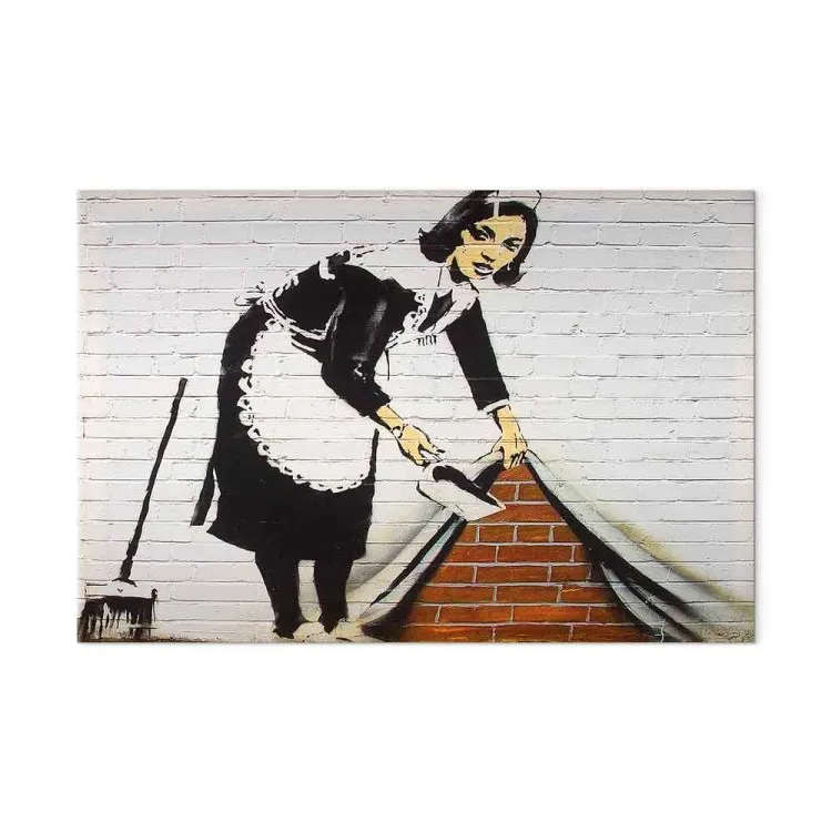 Señora de la limpieza (Banksy)