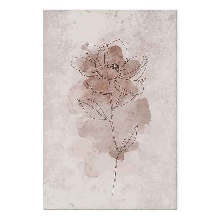 Flor alegría (1 pieza) vertical - flor lineal