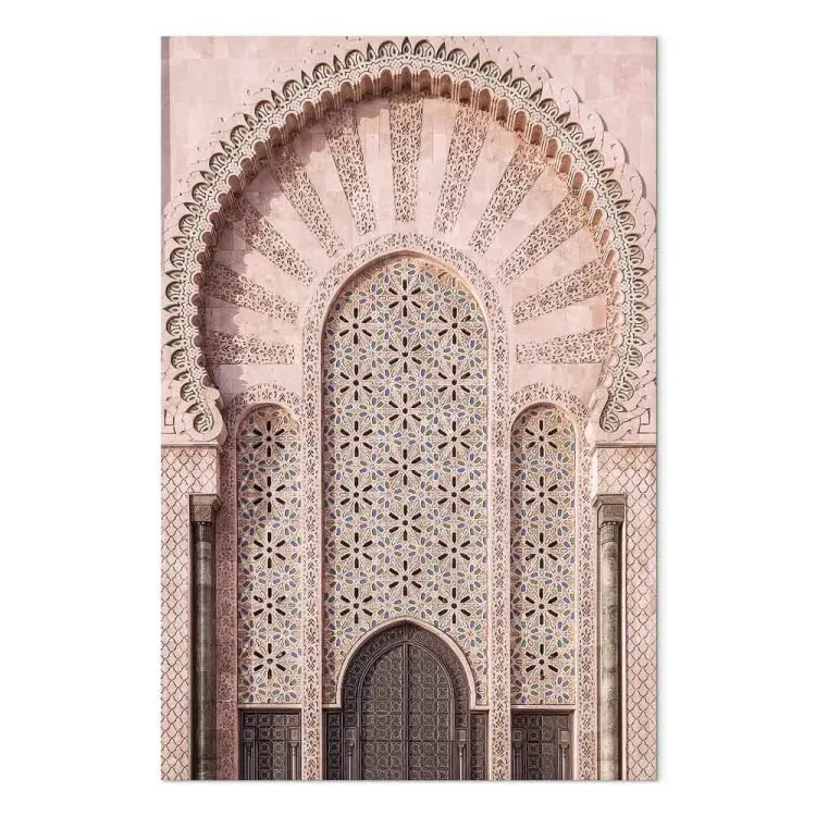 Puerta decorada (1 pieza) vertical - arquitectura de estilo árabe