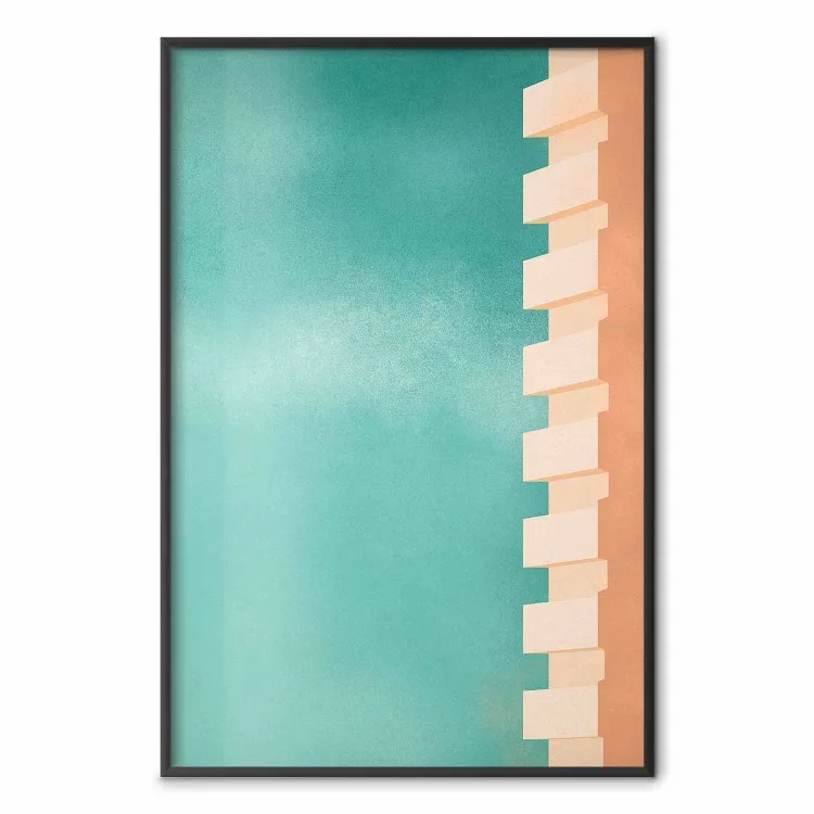 Balcones norte - arquitectura mural pastel cielo claro