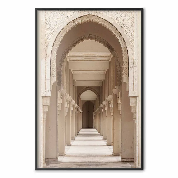 Arcos orientales - pasillo columnas Marruecos