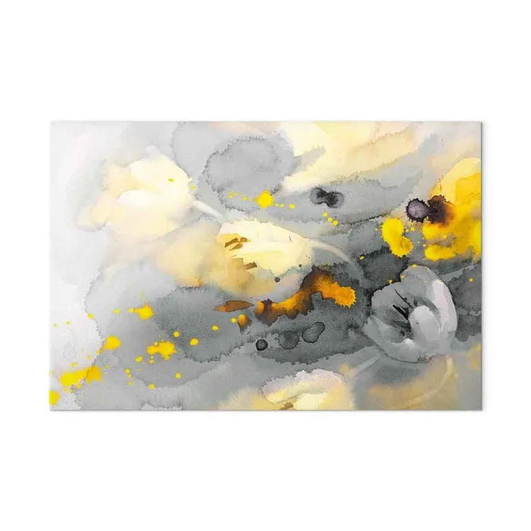 Tormenta de flores coloridas (1 pieza) ancho - plantas abstractas