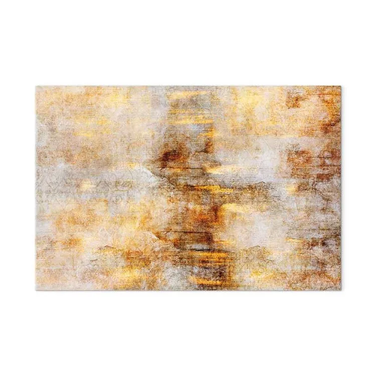 Rayo dorado (1 pieza) ancho - abstracción dorada moderna