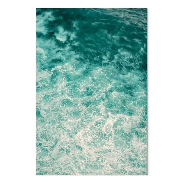 Danza alegre (1 pieza) vertical - paisaje de olas sobre agua turquesa