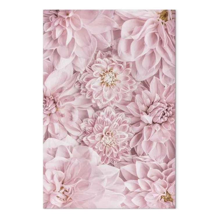Tocado de flores - ramo de plantas frescas de color rosa