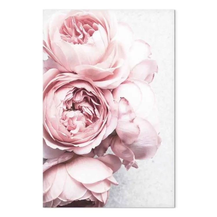 Aroma a rosas (1 pieza) vertical - flores rosas en estilo boho