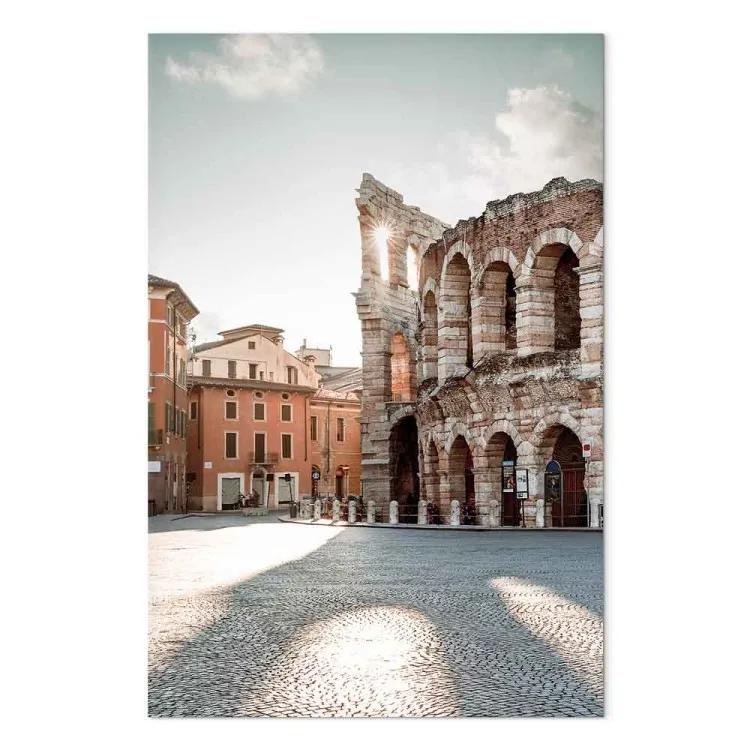 Anfiteatro de Verona - foto de la arquitectura italiana al sol