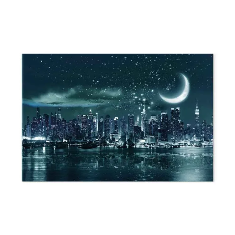 Luna sobre Manhattan (1 pieza) - Nueva York de noche