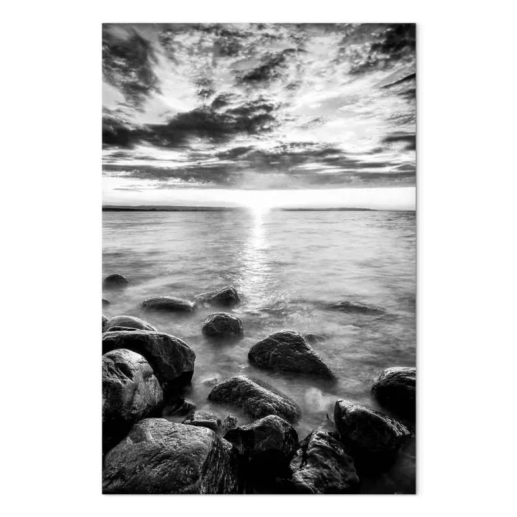 Mañana escandinava (1 pieza) vertical - amanecer sobre el mar