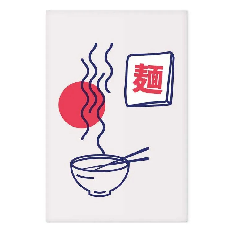 Ramen frío (1 parte) - naturaleza muerta minimalista