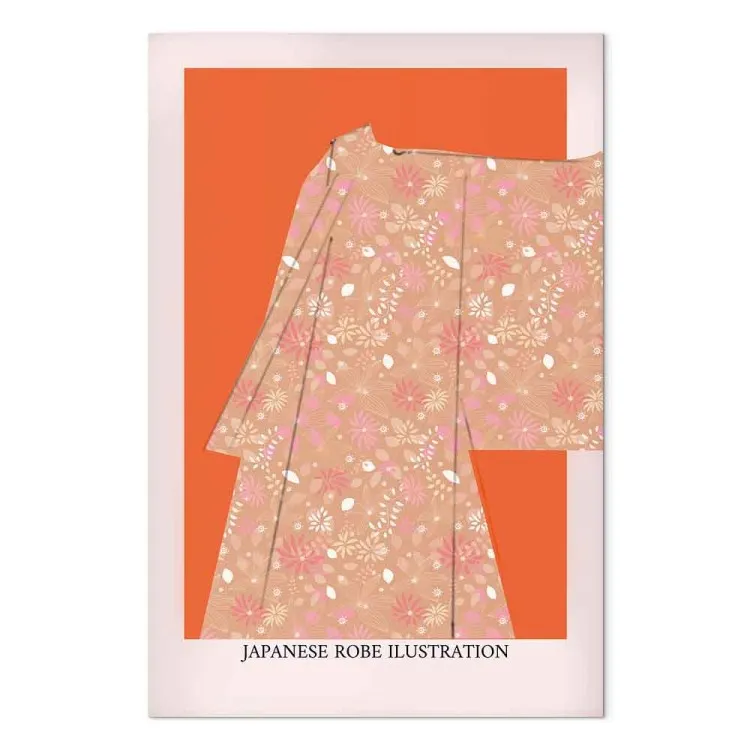 Kimono japonés (1 parte) - letras y vestimenta al estilo Zen