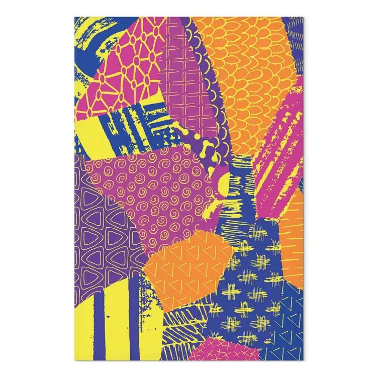 Energía alegre (1 parte) - abstracción colorida moderna