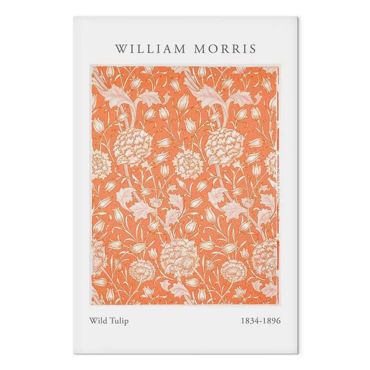 Tulipanes de William Morris (1 parte) - composición vegetal