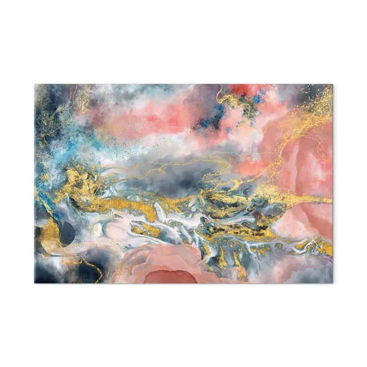 Viento pensativo (1 parte) - abstracción artística vibrante