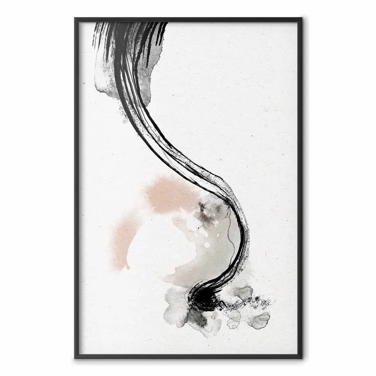 Trazo de pincel: formas y manchas con tinta