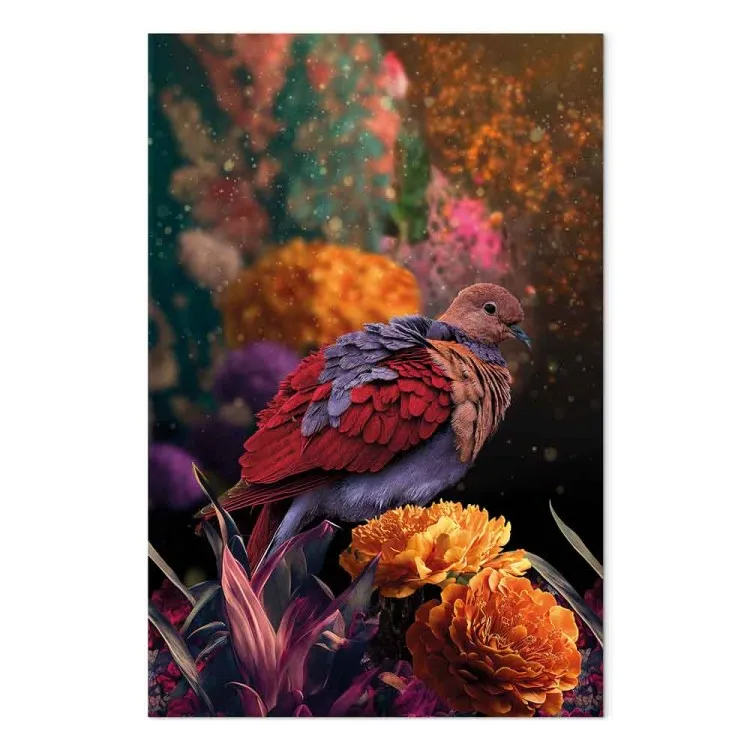 Naturaleza salvaje (1 parte) - pájaro colorido, plantas