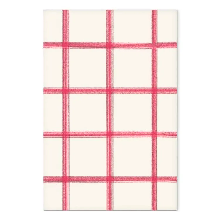Motivo pastel: líneas rosas formando cuadrícula geométrica
