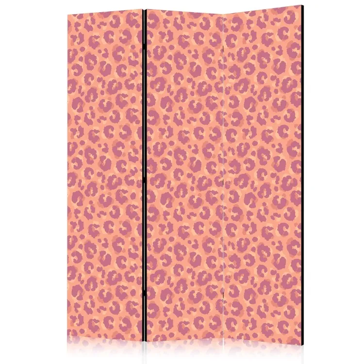 Manchas de leopardo - motivo animal sobre fondo crema